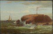 Robert Swain Gifford Seconnet Rock, New Bedford, Massachusetts Spain oil painting artist